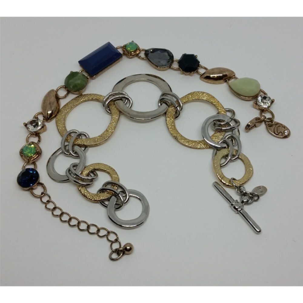 BUNDLE lot 2 trendy bracelets Charming Charlie and Premier Designs